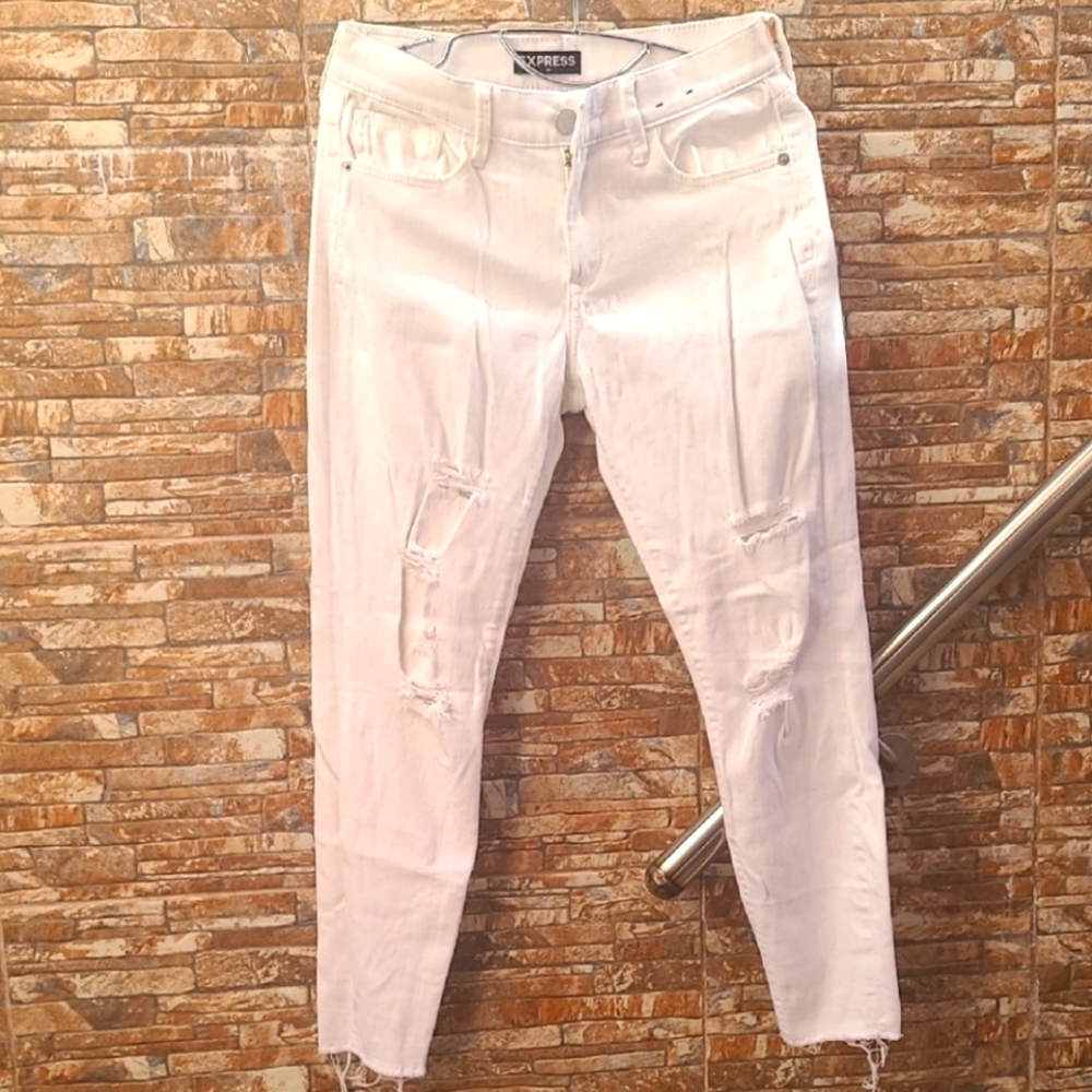 Express White Blazer